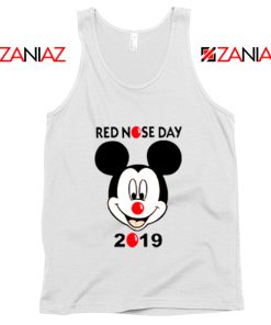 Mickey Mouse Red Nose Day Comic Relief Tank Top