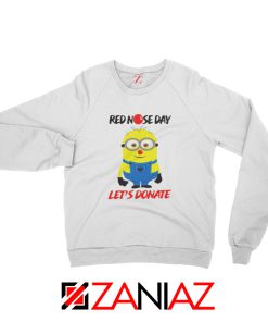 Funny Minion Red Nose Day Sweatshirt