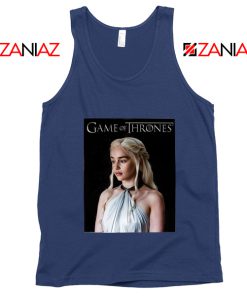 Mother of Dragons Tank Top Daenerys Game of Thrones Tank Top Navy Blue