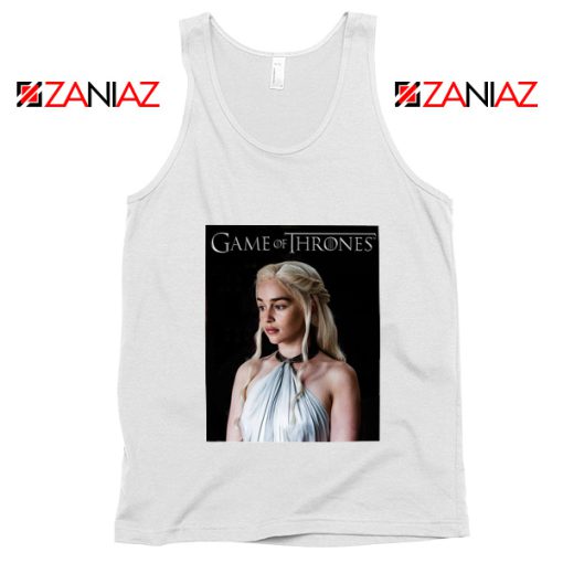 Mother of Dragons Tank Top Daenerys Game of Thrones Tank Top White