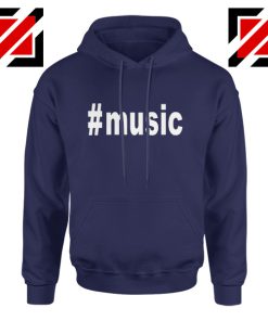 Music Hashtag Best Hoodie Music Women's Hoodie Size S-2XL Navy