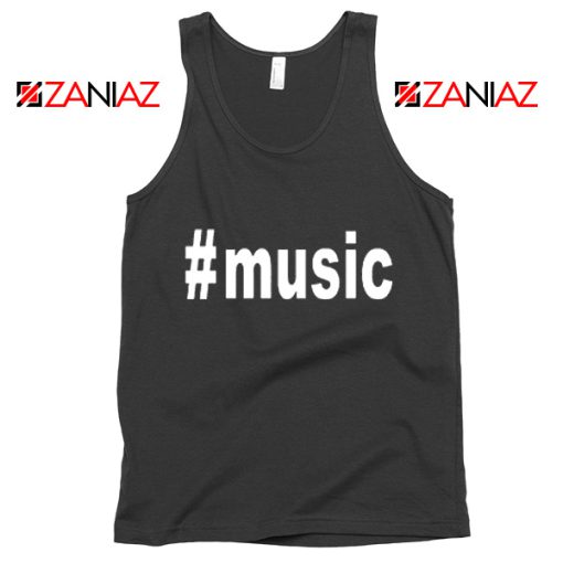 Music Hashtag Best Tank Top Music Women's Tank Top Size S-3XL Black