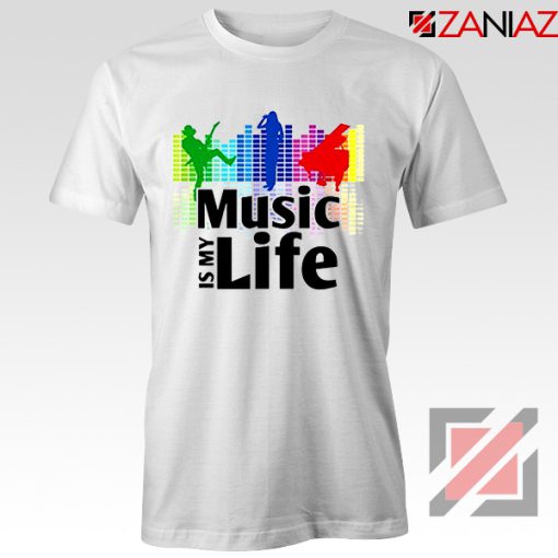 Quote Music is My Life T-Shirt