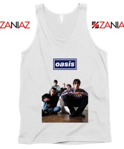 Iconic Band Oasis Members Tank Top