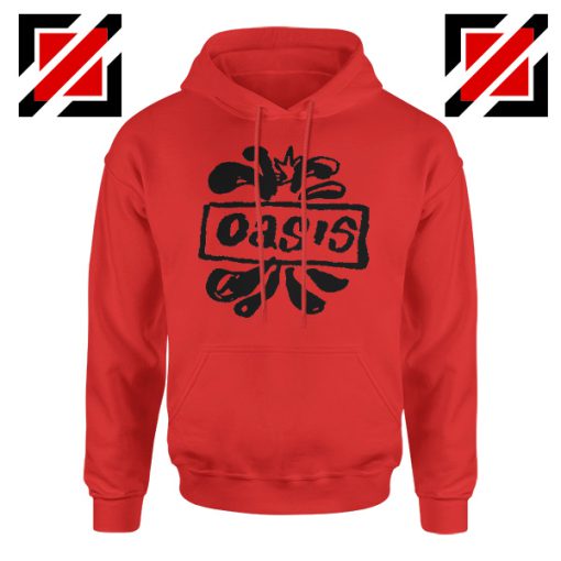 Oasis English Rock Band Hoodie Oasis Band Cheap Hoodie Size S-2XL Red