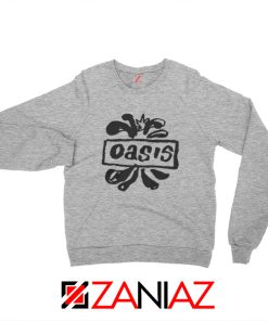 Oasis English Rock Band Sweatshirt Oasis Band Sweatshirt Size S-2XL Sport Grey