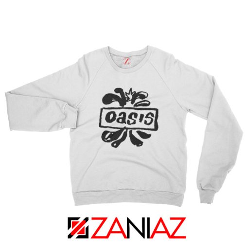 Oasis English Rock Band Sweatshirt Oasis Band Sweatshirt Size S-2XL White