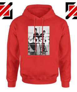 Oasis Music Rock Band Hoodie Oasis UK Band Hoodie Size S-2XL Red