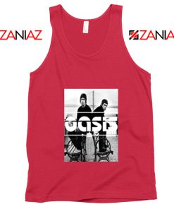 Oasis Music Rock Band Tank Top Oasis UK Band Tank Top Size S-3XL Red