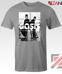 Oasis Music Rock Band Tee Shirt Oasis UK Band T-Shirt Size S-3XL Sport Grey