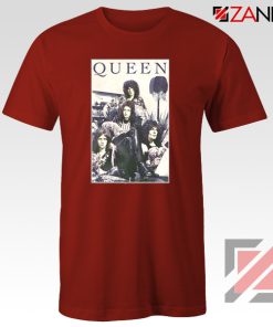 Queen Band Frame Red T-shirt