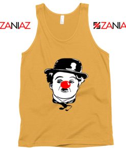 Red Nose Day Charlie Chaplin Tank Top Comic Relief Tank Top Size S-3XL Sunshine