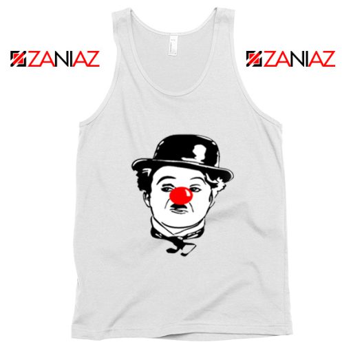 Meme Charlie Chaplin Red Nose Day Tank Top