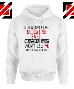 Roseanne Barr American Stand up Comedian Hoodie Size S-2XL White