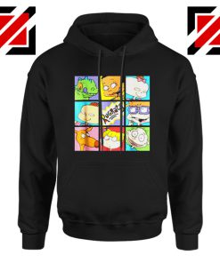 Televion Series Rugrats Character Grid Hoodie