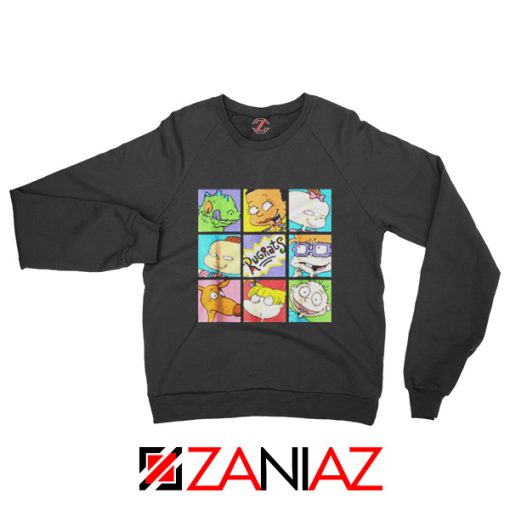 Rugrats Cartoon Character Grid Sweatshirt