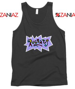 Rugrats Logo Tank Top Nickelodeon Cheap Tank Top Size S-3XL Black