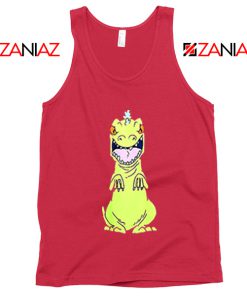 Rugrats Reptar Tank Top Nickelodeon Reptar Cartoon Tank Top Red