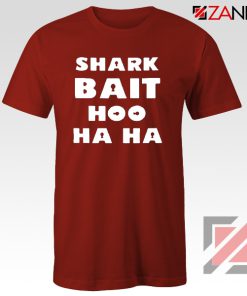 Shark Bait T-Shirt American Animated Film T-Shirt Size S-3XL Red