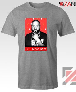 Songwriter DJ Khaled T-Shirts Gift Music T-shirt Size S-3XL Sport Grey