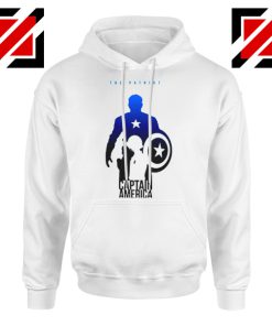 Steve Rogers as Captain America Hoodie Marvel Hoodie Size S-2XL White