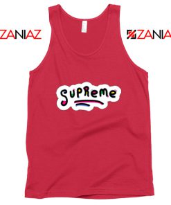 Sup Rugrats Tank Top Funny Supreme Tank Top Size S-3XL Red