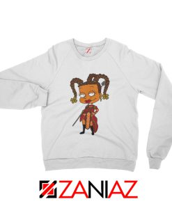 Susie Rugrats Wakanda Sweatshirt Funny Rugrats TV Series Size S-2XL White