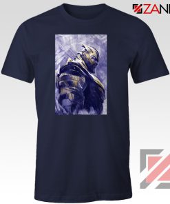 Thanos Best T-shirt Avengers Endgame Tee Shirt Size S-3XL Navy Blue