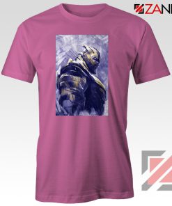 Thanos Best T-shirt Avengers Endgame Tee Shirt Size S-3XL Pink