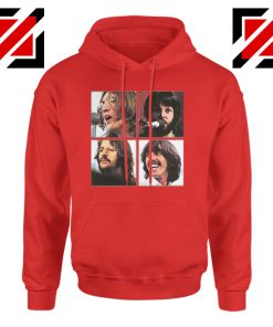 Rock Music Face Red Hoodie