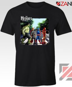 The Heroes Avenger Tee Shirts Marvel Studios Best T-Shirts Size S-3XL Black