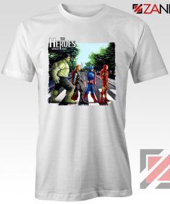 The Heroes Avenger Tee Shirts Marvel Studios Best T-Shirts Size S-3XL White