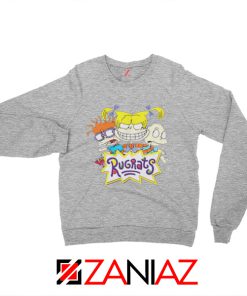 The Rugrats Sweatshirt Nickelodeon Rugrats Best Sweatshirt Size S-2XL Grey