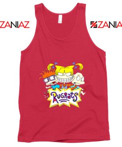 The Rugrats Tank Top Nickelodeon Rugrats Tank Top Size S-3XL Red