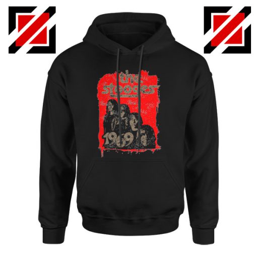 The Stooges Hoodie American Music Rock Cheap Hoodie Size S-2XL Black