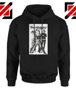 The Stooges Iggy Pop American Music Band Cheap Best Hoodie Black