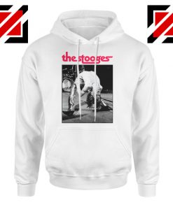 The Stooges Performing Men Hoodie American Music Concert Hoodie White