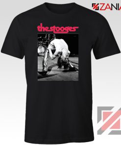 The Stooges Performing Men T-shirt American Music Concert Tee Shirt Black