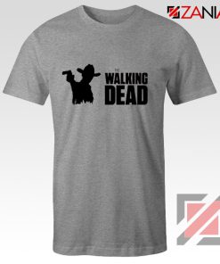 The Walking Dead Tee Shirt American Horror TV Series Best Tshirt Sport Grey