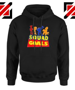 Toy Story Squad Goals Hoodie Disney Picture Hoodie Size S-2XL Black