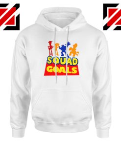 Toy Story Squad Goals Hoodie Disney Picture Hoodie Size S-2XL White