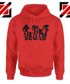 Toy Story Squad Graphic Hoodie Disney Pixar Hoodie Size S-2XL Red