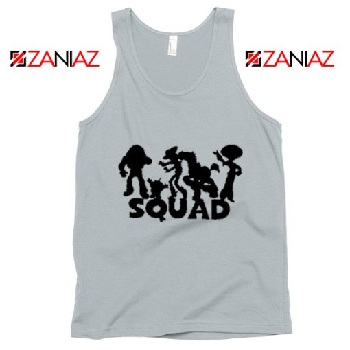 Toy Story Squad Graphic Tank Top Disney Pixar Tank Top Size S-3XL Silver