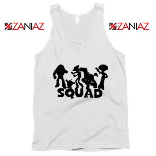 Toy Story Squad Graphic Tank Top Disney Pixar Tank Top Size S-3XL White