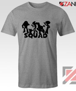 Toy Story Squad Graphic Tee Shirt Disney Pixar T-Shirt Size S-3XL Grey