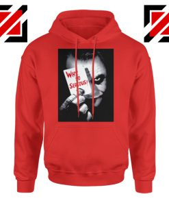 Meme Joker Film Why So Serious Hoodie