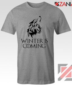 Winter Is Coming Tee Shirt Game Of Thrones Cheap Tshirt Size S-3XL Sport Grey