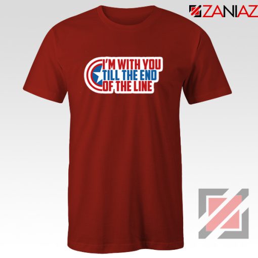 Winter Soldier I With You Till The End Of The Line T-Shirt