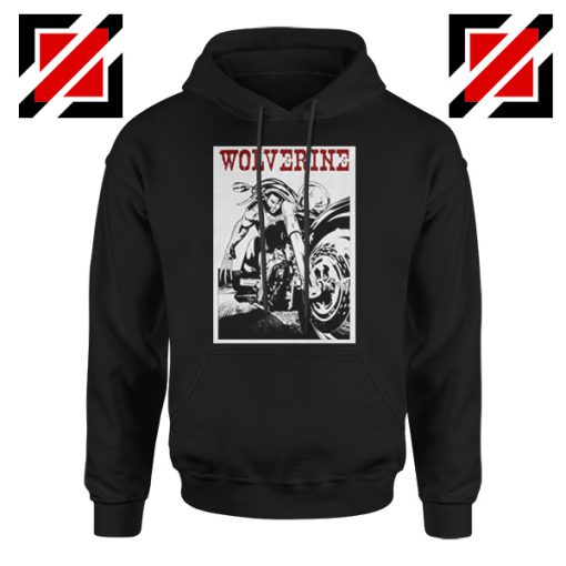 Marvel X-Men Wolverine Biker Hoodie