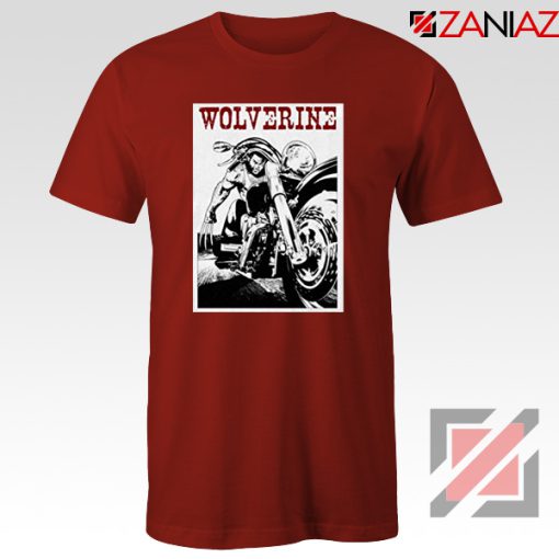 Marvel X-Men Wolverine Biker T-Shirt